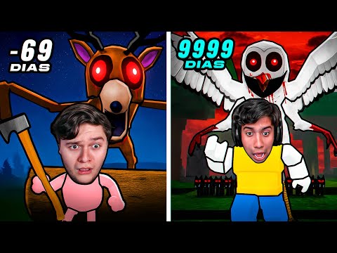 99 NIGHTS in the FOREST with ABRAHAM 🏕️