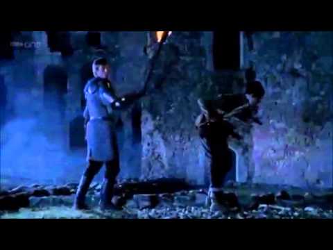 Merlin- S4E01- Merlin and Arthur Running Scene Spoof/Blooper