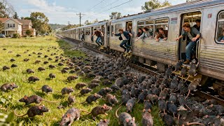 Download lagu 【最新災難爽片】人類列車瞬間變鼠群地獄！乘客紛紛砸窗跳車！#狂鼠列车 #惊悚 #怪兽 #灾难 #电影 #movie #奇妙影视馆 mp3