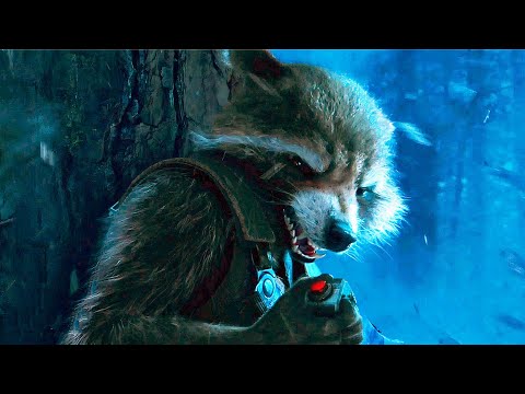 Rocket Raccoon vs Ravagers | Epic Forest Escape Scene | Guardians of the Galaxy  (2017) [HD Clip]