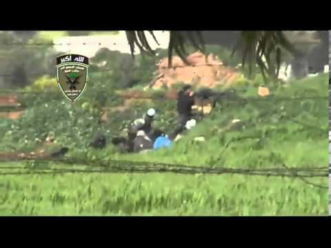 استهداف  قوات النظام برشاش بي كي سي من قبل كتائب الحمزة في ريف حمص