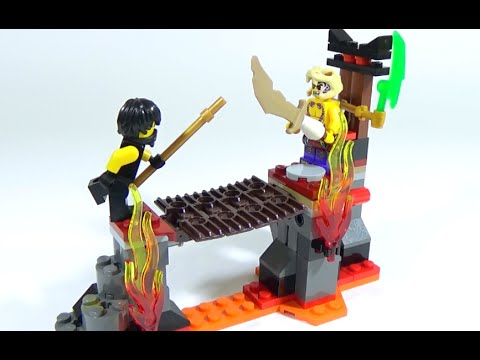 Vidéo LEGO Ninjago 70753 : Les chutes de lave