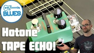 Video thumbnail for Hotone Tape Eko Echo Delay Pedal by intheblues
