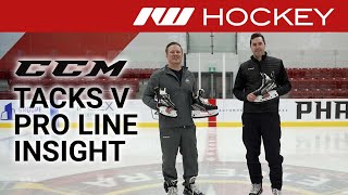 CCM Tacks AS-V Pro Skate Line Insight Video