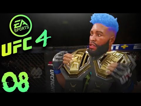 UFC 4 Career Mode - Part 8 - SUPER FIGHT FOR THE SECOND TITLE!