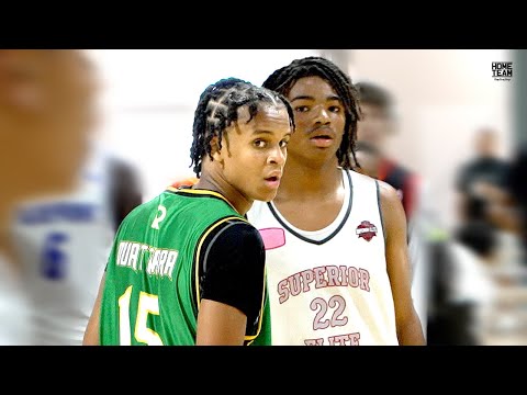 Pierre Rondo vs Maverick Owens! Top 7th Graders Match Up at Adidas Jr 3SSB Nationals
