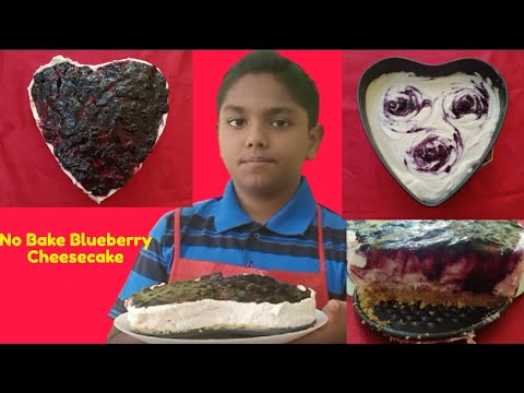 Adon Sam No Bake Blueberry Cheesecake