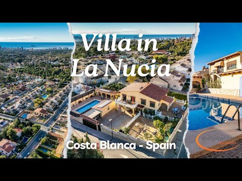 Villa with Guest Apartment Near Elian's British School in La Nucia