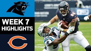 Panthers vs. Bears | NFL Week 7 Game Highlights