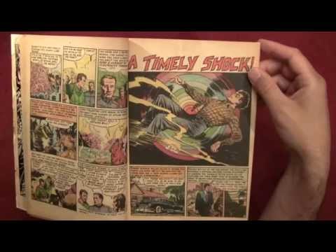 Reading Comics: Weird Science-Fantasy Annual #1, EC, 1952, Wally Wood, Feldstein -- ASMR Video