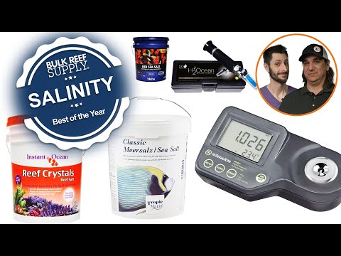 Best of the Year: Salinity Is Key for Saltwater Aquariums & THESE Are the Best Ways to Test for It!