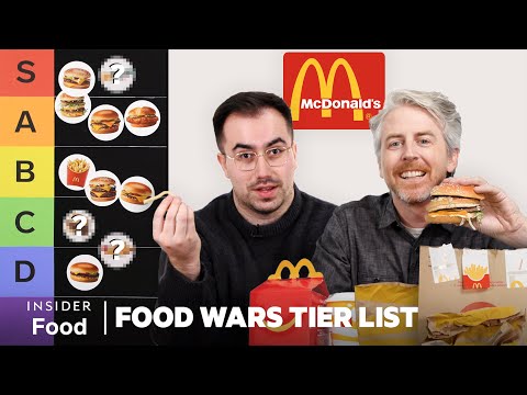 Every McDonald's Menu Item Ranked: US vs UK