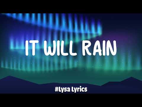 Bruno Mars - It Will Rain (Lyric Video) | Troye Sivan, Taylor Swift,...