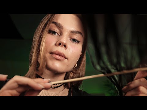 ASMR Relaxing Scalp Check & Hair Exam RP.  You Can Close Your Eyes