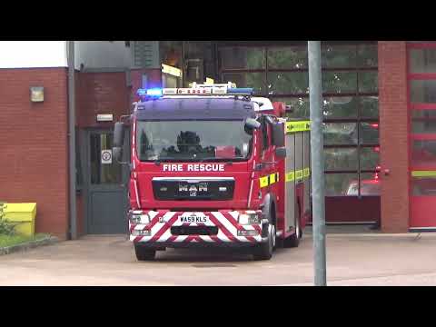 DSFRS Middlemoor First Pump Turnout + Light Testing