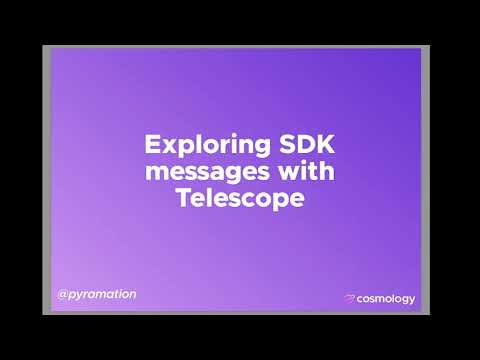Composing and Exploring Cosmos SDK Messages with with Telescope