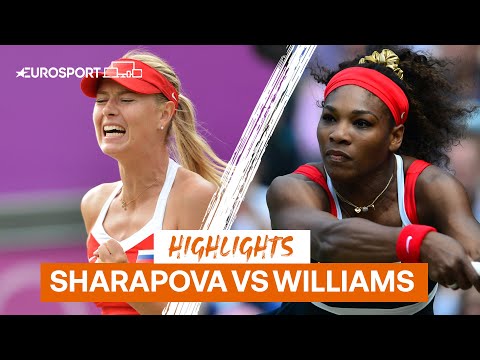 Serena Williams vs Maria Sarapova Women's Final | London 2012 Olympics | Eurosport