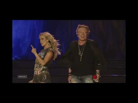 Carrie Underwood w Axl Rose Stagecoach - Sweet Child O' Mine and Paradise City