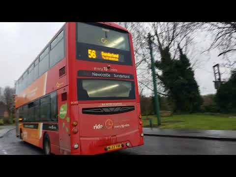 For @NEbusesAndTrains11720  Cityrider 56 to Sunderland - Go North East 6088 - NL63 YHR
