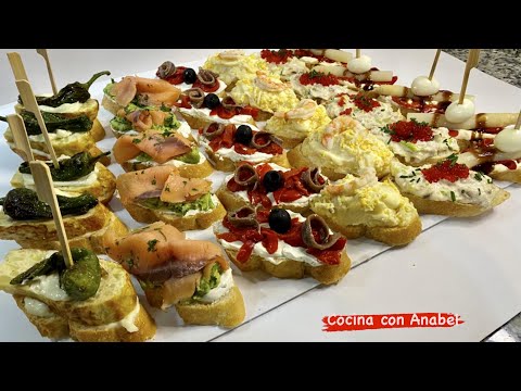 6  VARIEDADES DE PINTXOS FACILES PARA NAVIDAD