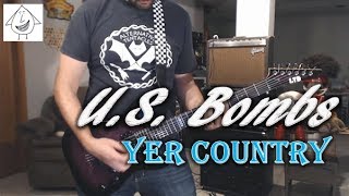 U.S. Bombs - Yer Country - Guitar Cover (Tab in description!)