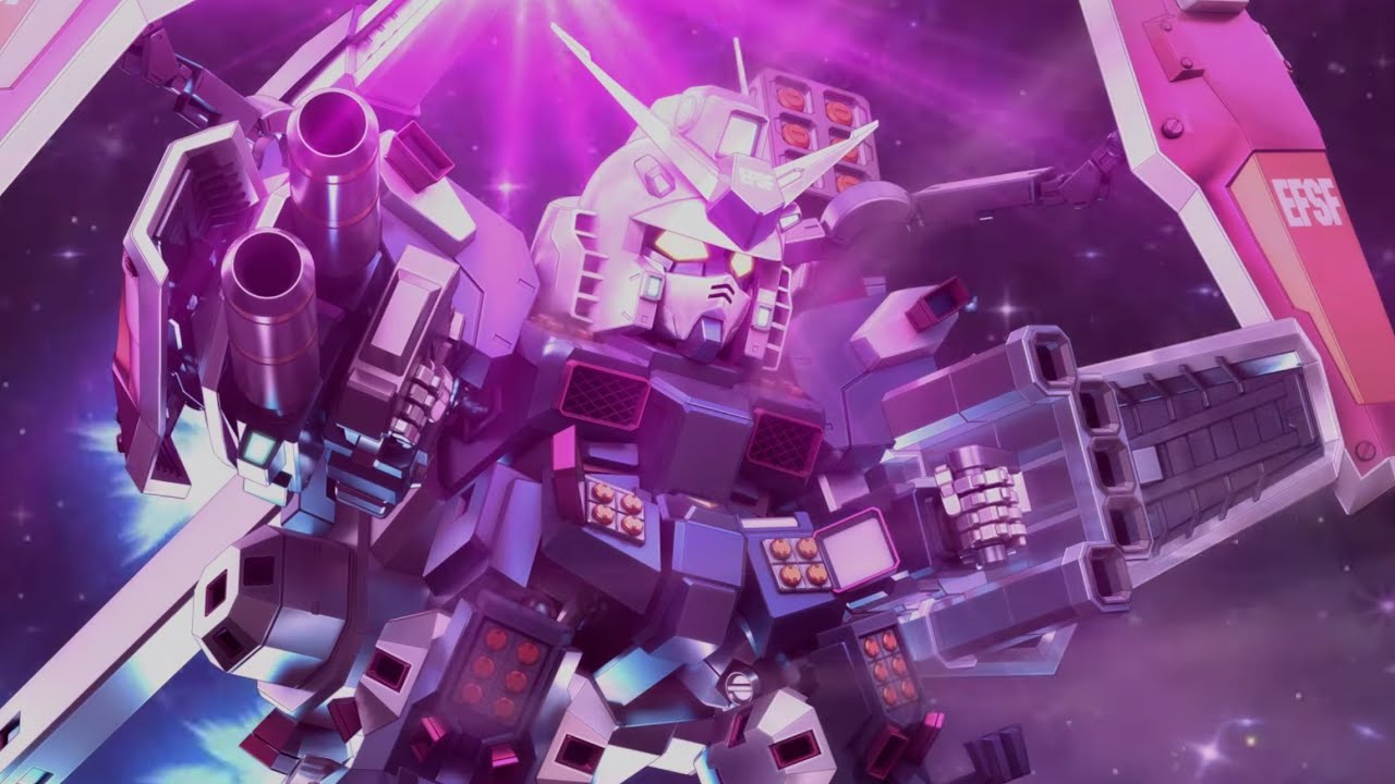 [SD Gundam G Generation Eternal] Gundam Full Armor (Thunerbolt)  (EX) - All Animations