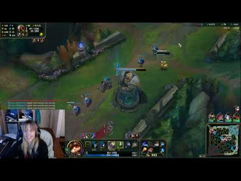 Just a Grandma playing Jak'sho Teemo mid vs Zed in Ranked