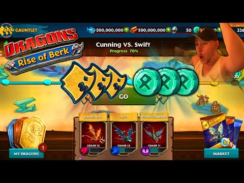 *CUNNING VS SWIFT* GAUNTLET!!!!!! | Dragons: Rise Of Berk #148