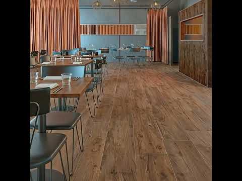 Carrelage sol imitation parquet Séquoia oak 23x120 cm