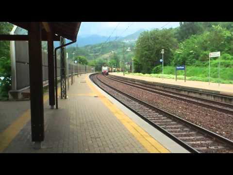 Treni Merci In Transito a Chiusa (Klausen) BRENNERO!