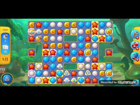 fishdom gameplay / level 7317 / It is like the ads? / thank you 피쉬돔 / 모바일 게임 / 중독성 있는 게임 / 구독 좋아요