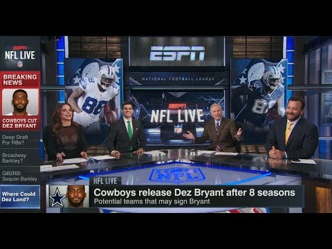 Where Could Dez Bryant Land? | NFL Live | Apr 13, 2018