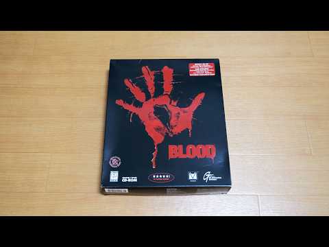 Blood (1997 PC Big Box) Unboxing – Japanese / US Hybrid Version (Rare Original Release)