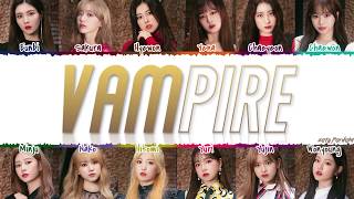 Download lagu IZ*ONE (아이즈원) - 'VAMPIRE' Lyrics [Color Coded_Kan_Rom_Eng] mp3