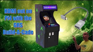 HDMI out on the GRS Build-A-Cade with a Pi 4