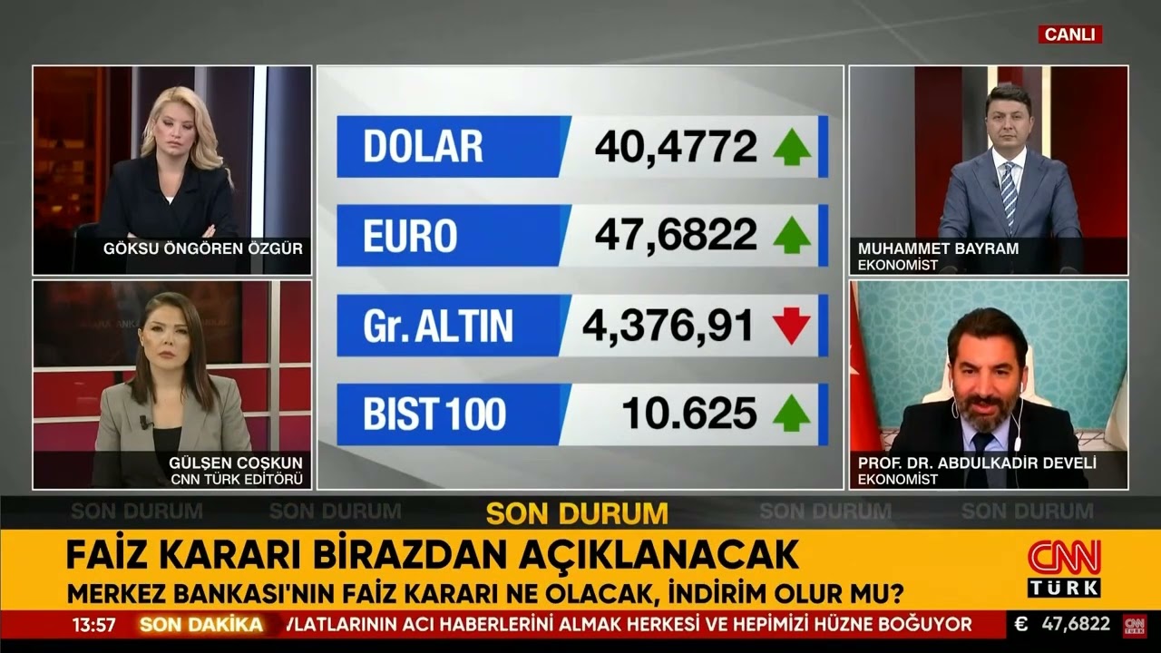 Merkez Bankası Faiz Kararını Açıkladı! Piyasalarda Son Durum Ne?