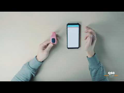 Миниатюра изображения товара Умные часы детские Smart Baby Watch Q50 (розовый)