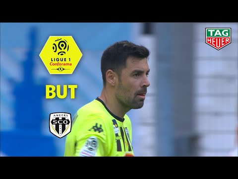 But Thomas MANGANI (36' pen) / Olympique de Marseille - Angers SCO (2-2)  (OM-SCO)/ 2018-19