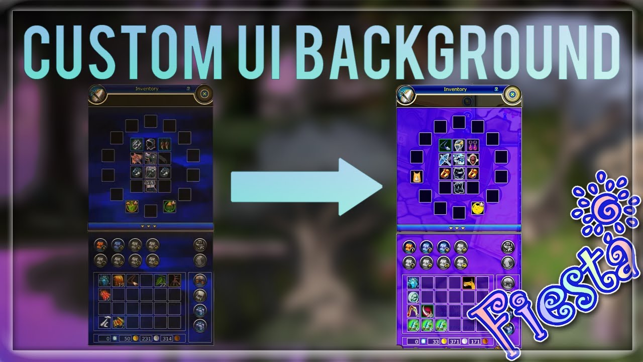 Fiesta Online - Custom UI Background 2020 (Tutorial)