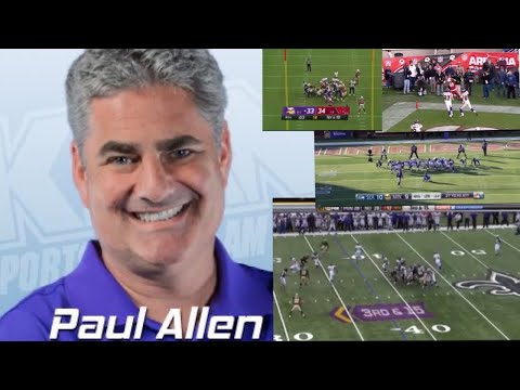 Minnesota Vikings Announcer (Paul Allen) Funniest Calls