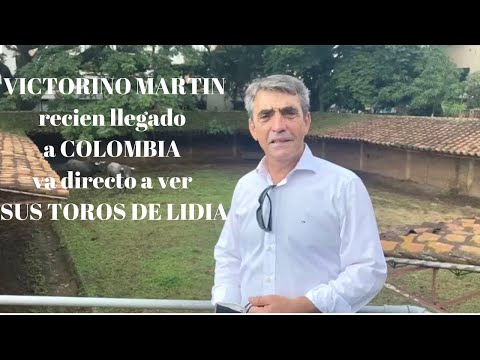 🥇VICTORINO MARTÍN va DIRECTO a ver a sus TOROS para EL FAMOSO MANO A MANO en COLOMBIA Cañaveralejo