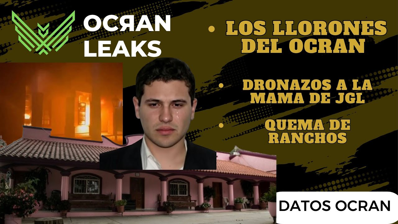 Los llorones del OcraN, Dr0n4zos a la casa de la fam Guzman.