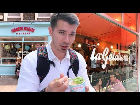 Melhor sorvete e gelato em Londres - Udderlicious e La Gelateria - London Ice Cream