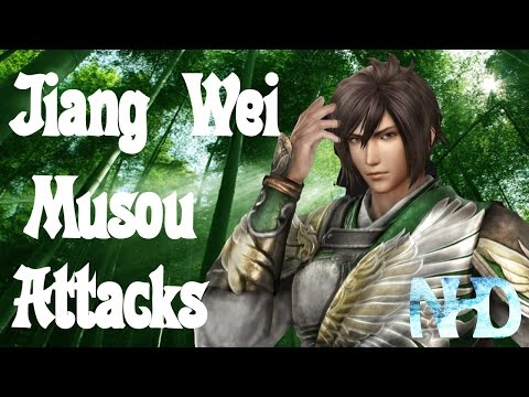Dynasty Warriors: Jiang Wei All Musou Attacks (DW2, DW3XL, DW4, DW5, DW7XL, DW8XLCE)