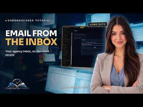 Send email from your agency inbox in ChronosCodex — live demo