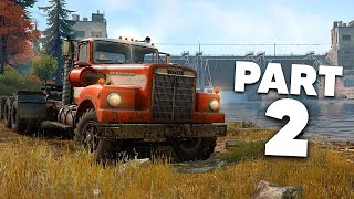 SNOWRUNNER Gameplay Walkthrough Part 2 - FIRST GARAGE  #live #livestream