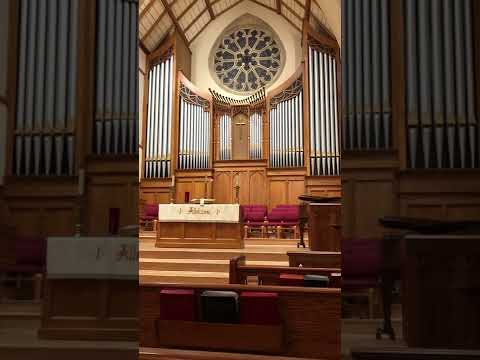 John Peragallo plays rendition of Now Thank We All Our God - A&M UMC, College Station, Texas