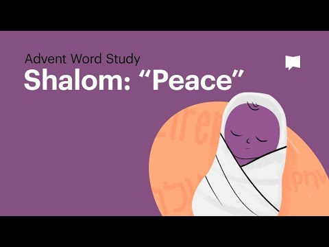 Word Study: Shalom - 