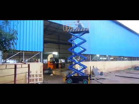 MERRIT SCISSOR LIFT WITH MOVABLE PLATFORM