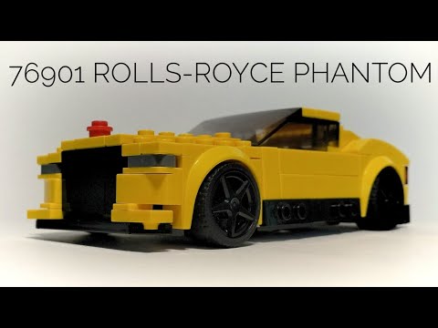 76901 alternative model lego Rolls Royce phantom | как сделать машину из Лего